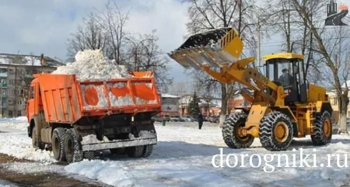 Уборка снега в Звенигороде