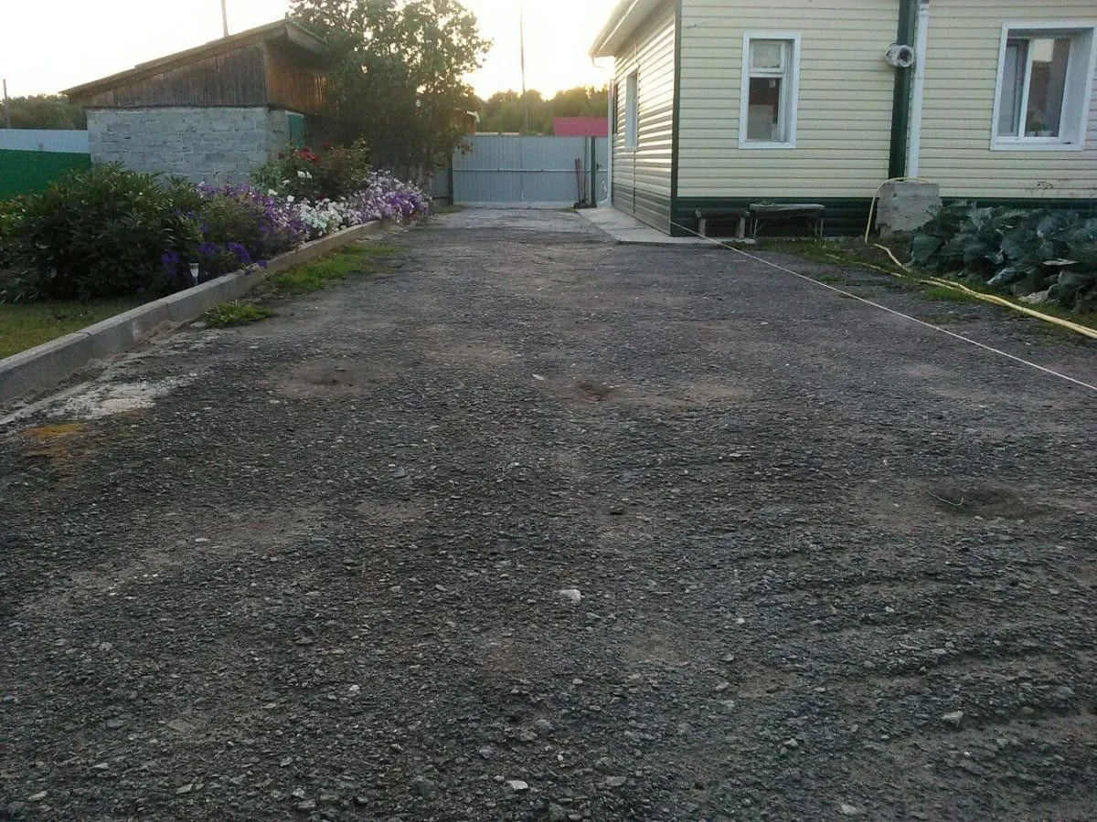 Укладка асфальтовой крошки в Рузе Укладка асфальтовой крошки в Рузе