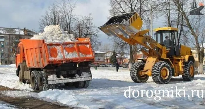 Вывоз снега в Звенигороде
