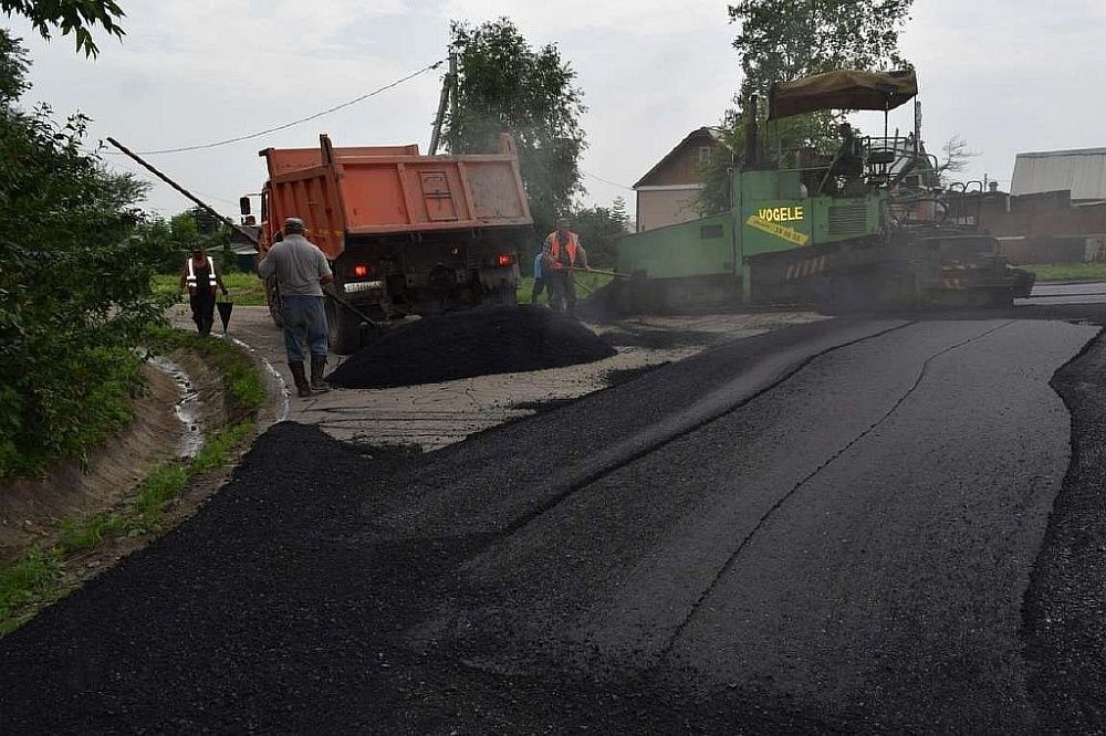 Асфальтирование в деревне Новая-Купавна