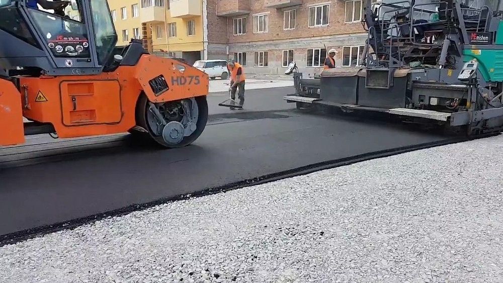 Асфальтирование в посёлке Шаховская
