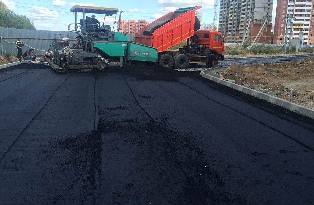 Асфальтирование в городе Дмитров
